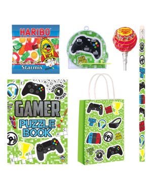 Gamer Pre-Filled Sweet Party Bags for 10