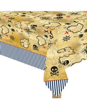 Treasure Island Pirate Paper Tablecover - 1.8m x 1.2m