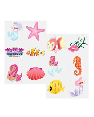 Mermaid Tattoo Sheet