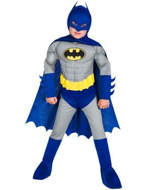 Batman Classic Muscle Chest - Child Costume