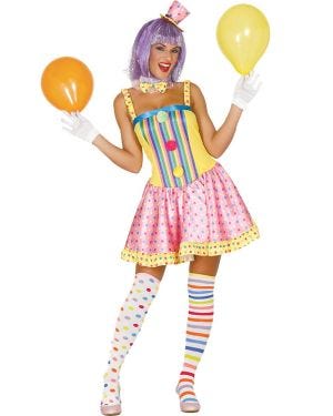 Clown Lady - Adult Costume