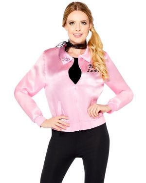 Grease Pink Ladies Jacket - Adult Costume