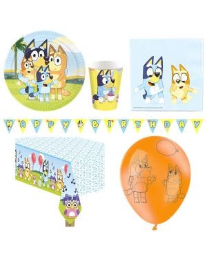 Bluey - Deluxe Party Pack for 8