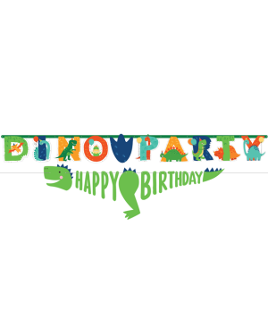 Dino-Mite Letter Banner