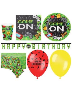 Game On - Deluxe Party Pack for 16