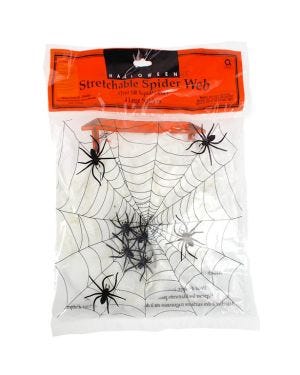 Spiders Web with Spiders - 100sq ft