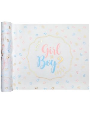 Girl or Boy Fabric Table Runner - 3m