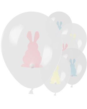 Carrot Crunch Easter Balloons - 12&quot; Latex (9pk)
