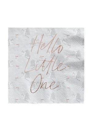 Hello Little One Paper Napkins - 33cm (20pk)