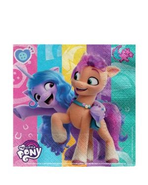 My Little Pony Lunch Napkins - 33cm (16pk)
