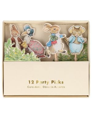 Peter Rabbit Party Picks (12pk)