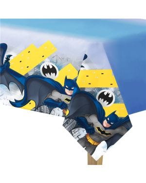 Batman Plastic Table Cover - 1.37m x 2.13m