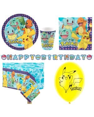 Pokémon - Deluxe Party Pack for 8