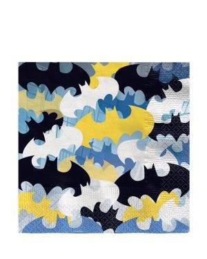 Batman Paper Napkins - 33cm (16pk)
