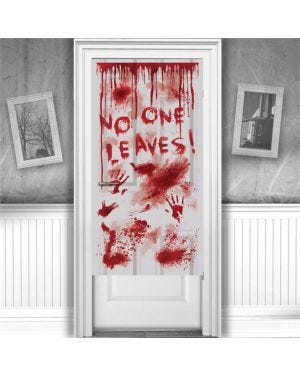 Dripping Blood Door Decoration - 1.65m