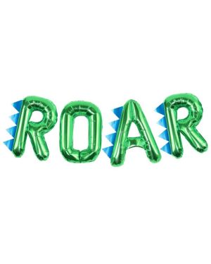 Roar&#039; Foil Letter Balloons - 16&quot; (4pk)