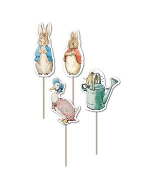 Peter Rabbit Character Cake Toppers (12pk)