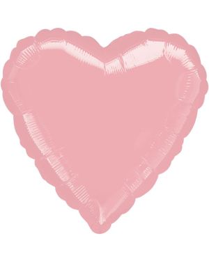 Pearl Pastel Pink Heart - 18&quot; Foil - Packaged