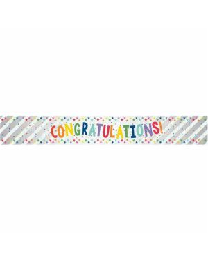 Congratulations Foil Banner