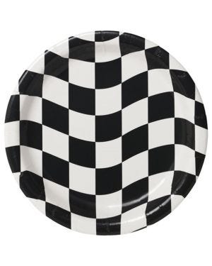 Grand Prix Paper Plates 23cm (8pk)