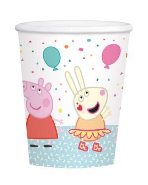 Peppa Pig Party Cups - 250ml (8pk)