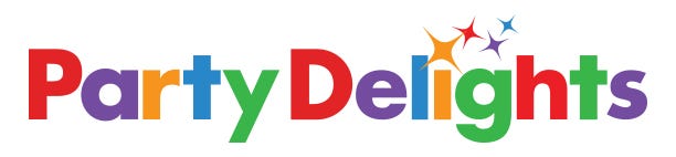 Multicoloured Party Delights Ireland Logo