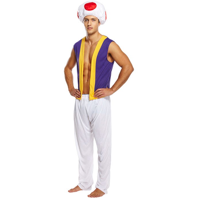 mushroom man video game costume