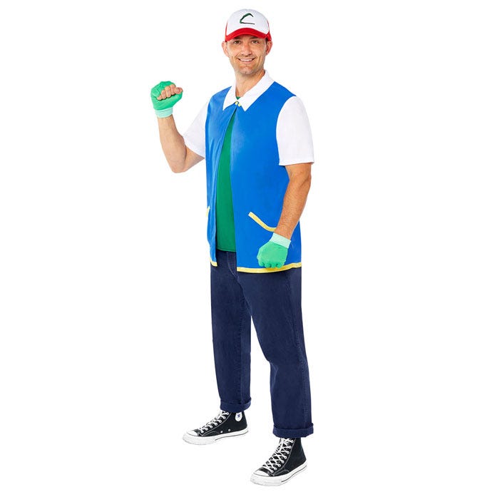 ash ketchum pokemon costume