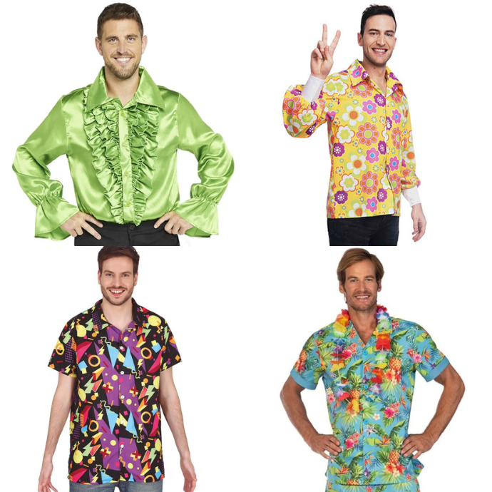 selection of ugly shirts