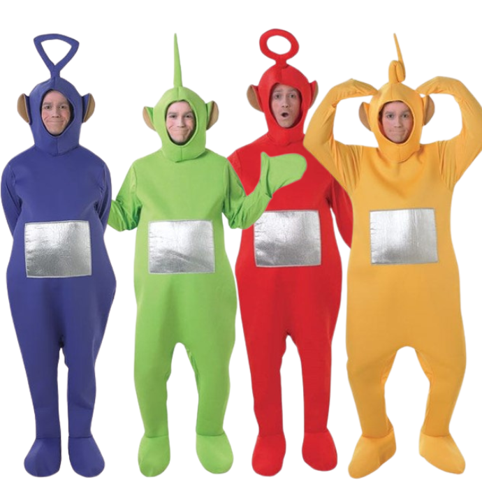 tinky winky fancy dress outfit