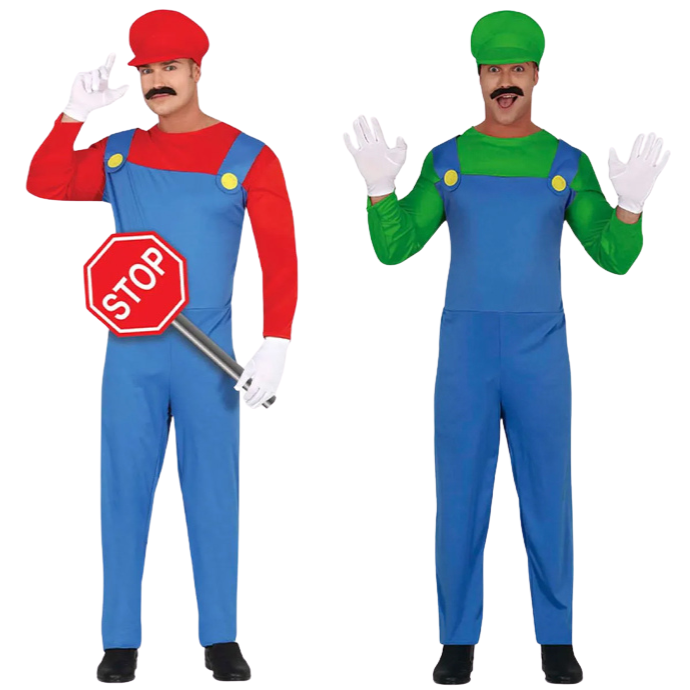 mario and luigi couples fancy dress ideas