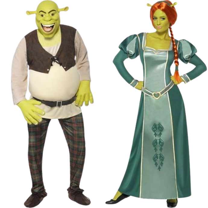 Shrek couples fancy dress ideas