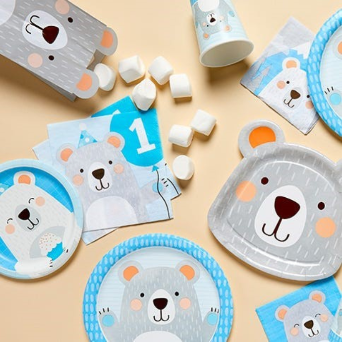 bear themed first birthday