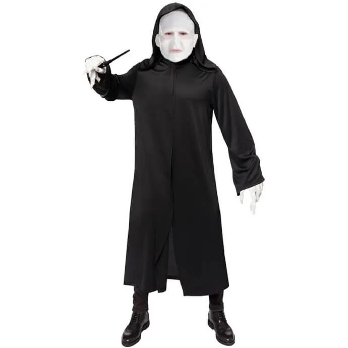 Voldemort fancy dress costume with cape and mask