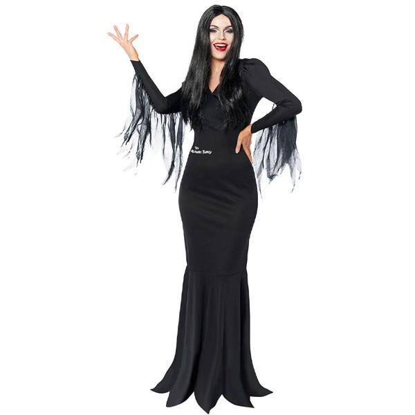 Morticia Addams fancy dress costume