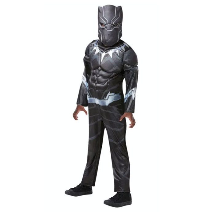 NEW w/ tags Marvel Avengers Black Panther Kids Halloween Plastic Mask