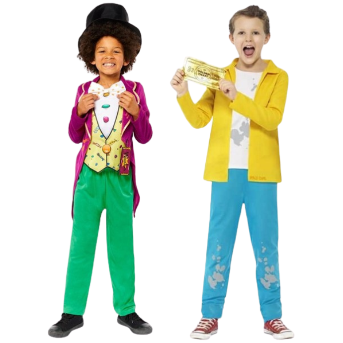 willy wonka and charlie bucket world book day idea
