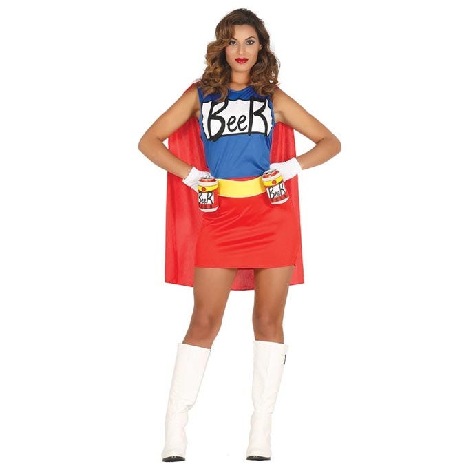 the simpsons beer woman costume