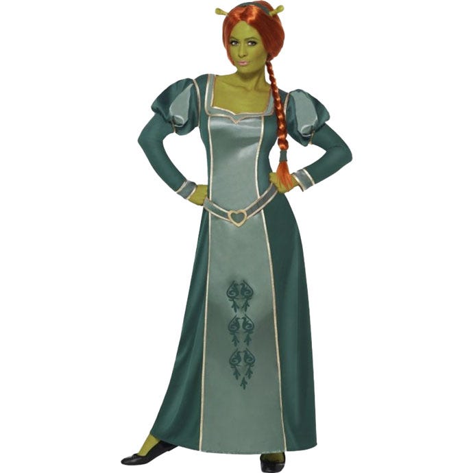 princess fiona costume with ogre ears