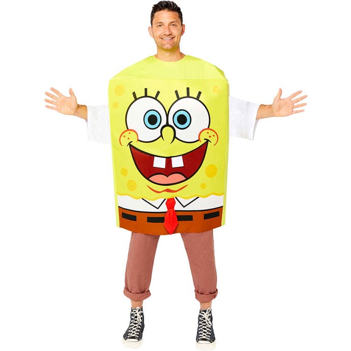 spongebob squarepants fancy dress costumer
